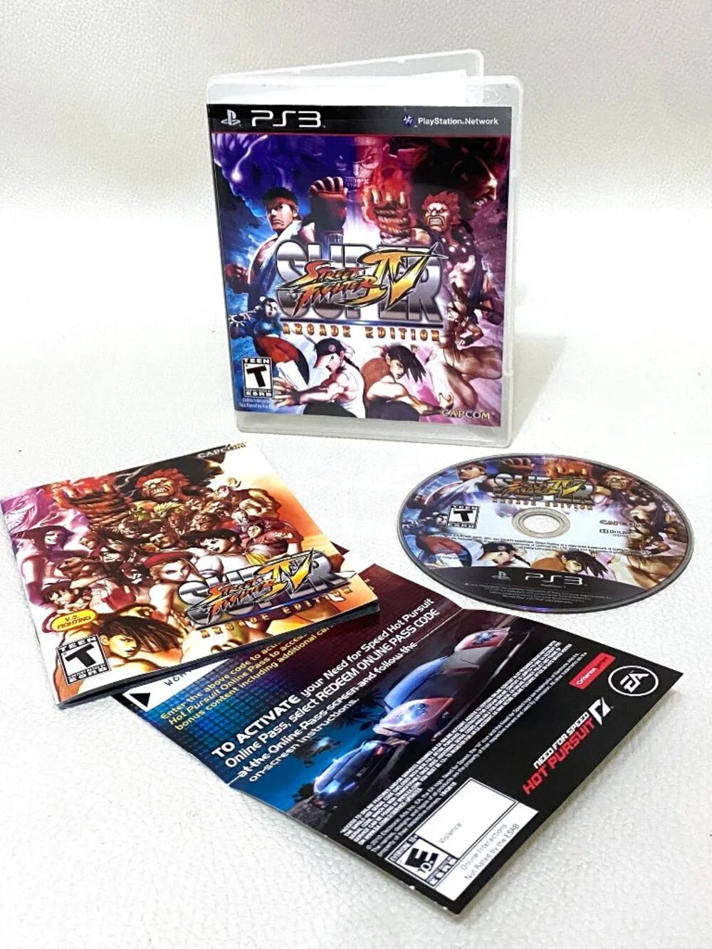 Street Fighter 4 IV Super Arcade Edition PS3 Complete W/ Manual PlayStation 3